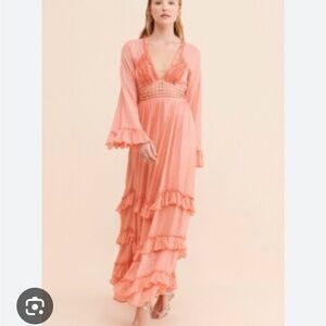 Free People Seraphina Maxi Dress Size  Small